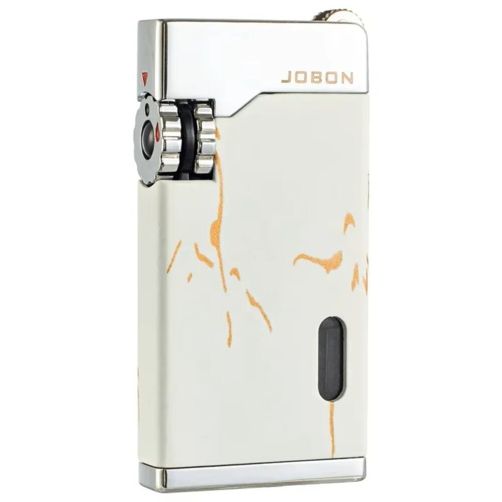 JOBON Windproof Inflatable Turbo Lighter Double Fire Blue Flame New